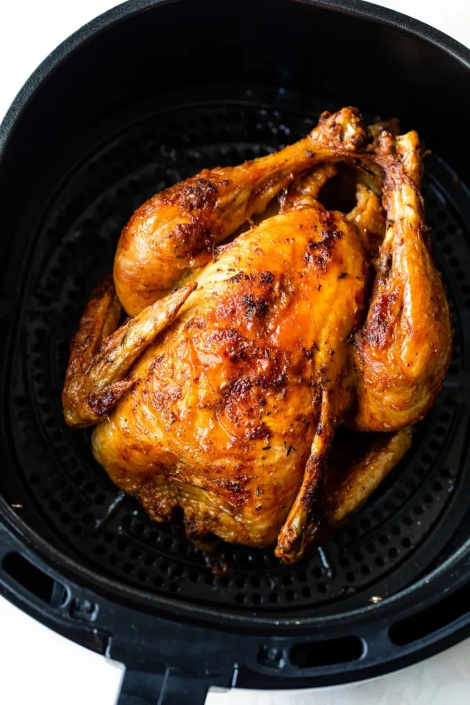 Air Fryer Rotisserie Chicken