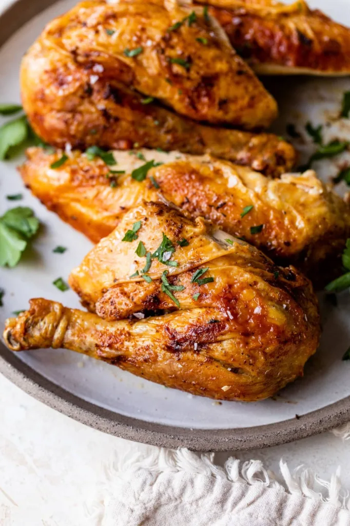 Air Fryer Rotisserie Chicken