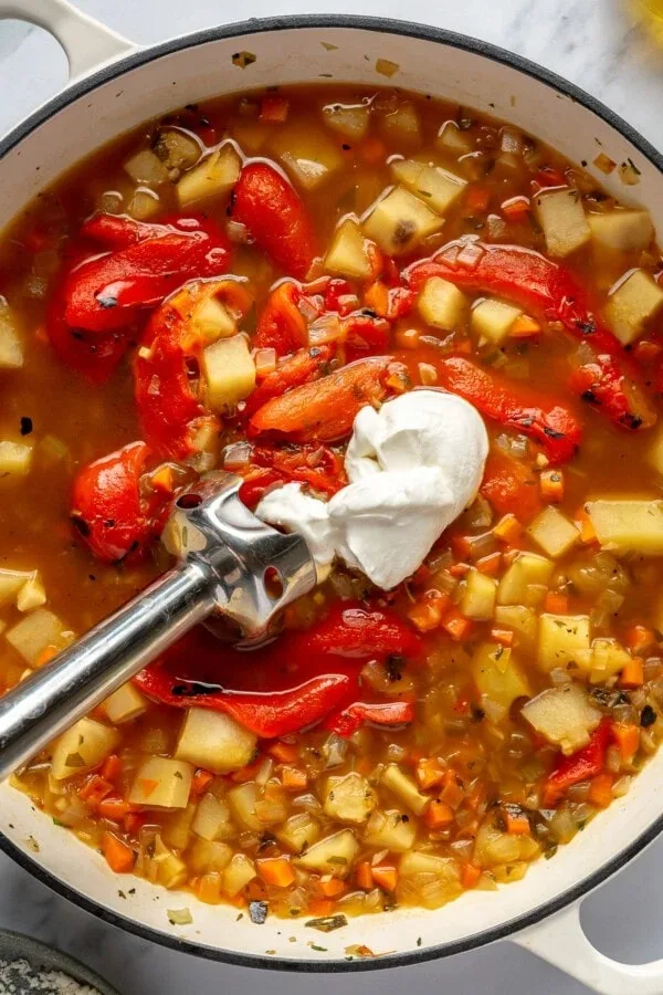 Roasted Red Pepper Soup