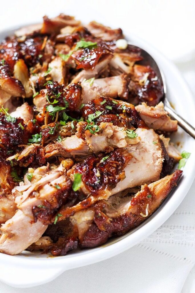 Slow Cooker Honey Turkey Thighs