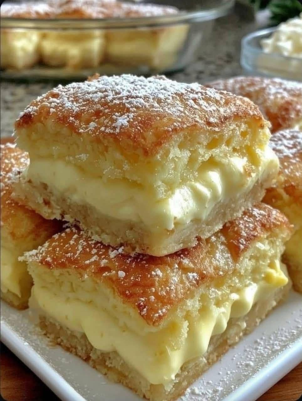 Vanilla Custard Cream Squares: The Ultimate Nostalgic Dessert Recipe