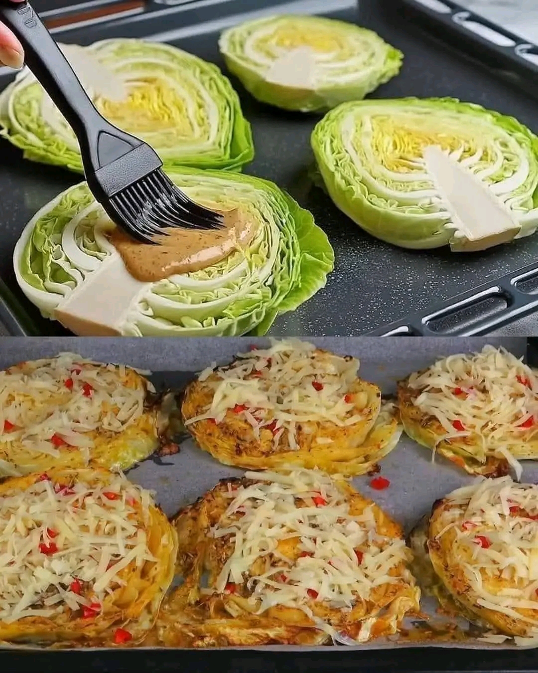Roasted Cabbage Steaks with Cheese: The Low-Carb Side Dish You’ll Crave