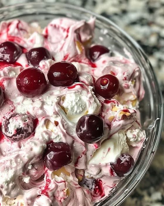 Cherry Cheesecake Fluff – No-Bake Dessert Perfection
