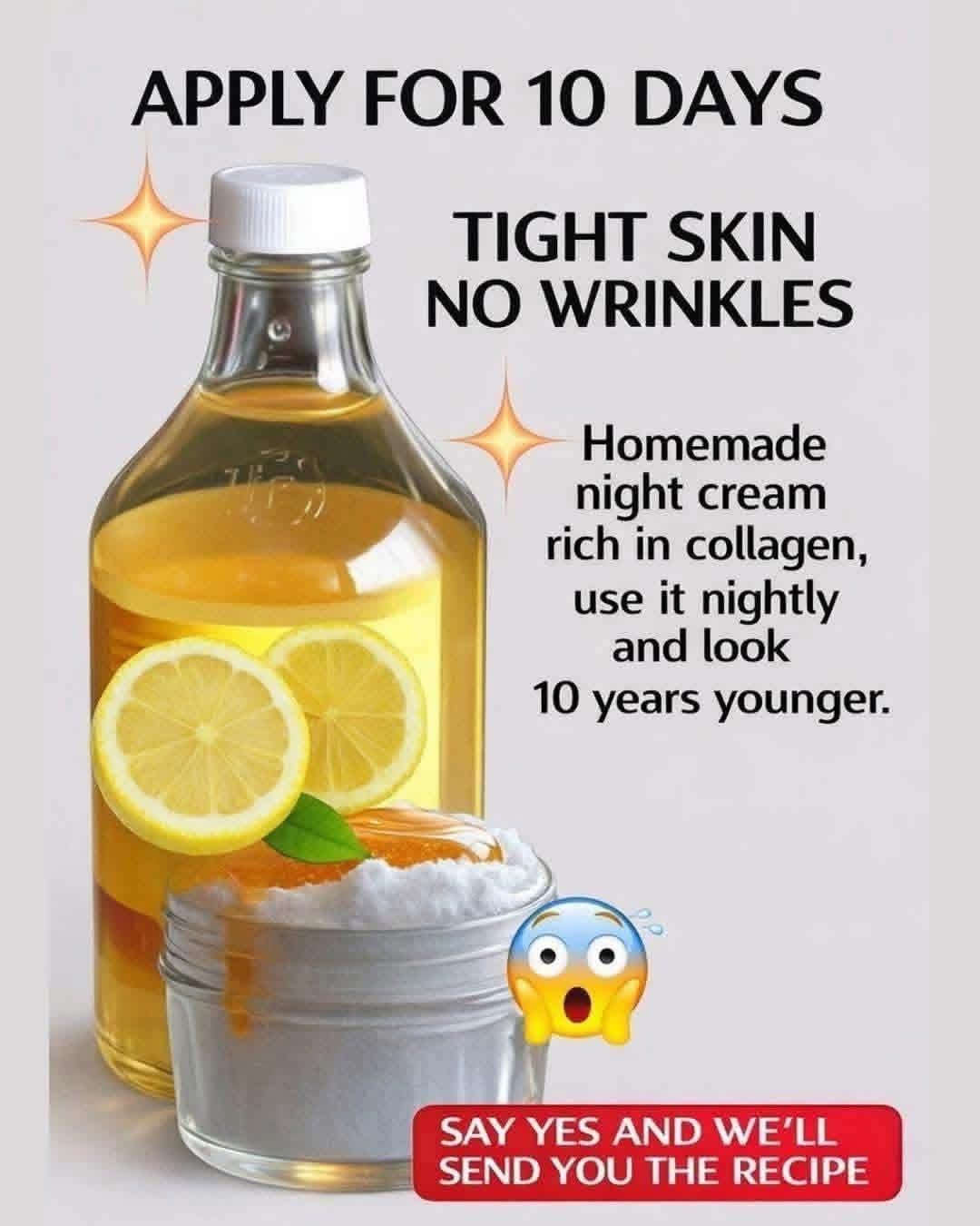 Homemade Night Cream: The 10-Day Secret to Tighter, Younger-Looking Skin