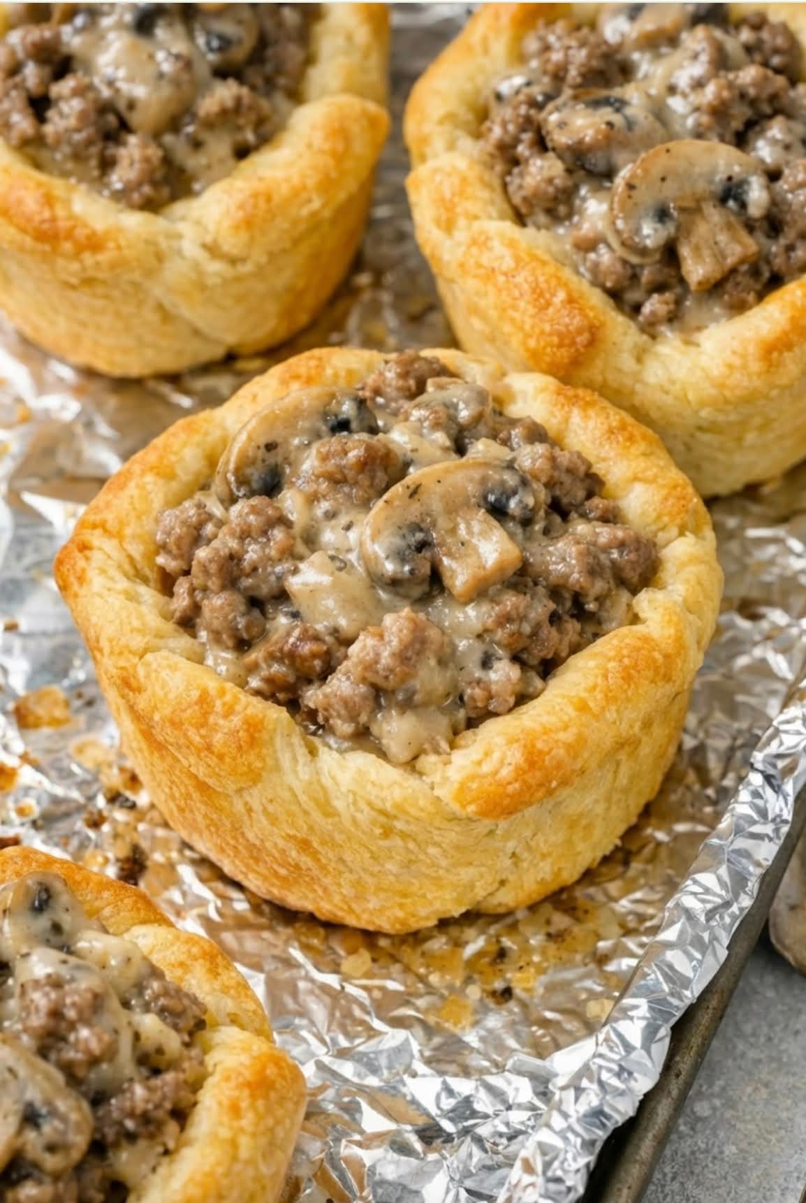 Beef and Mushroom Crescent Cups: The Ultimate Bite‑Size Dinner That Disappears in Minutes