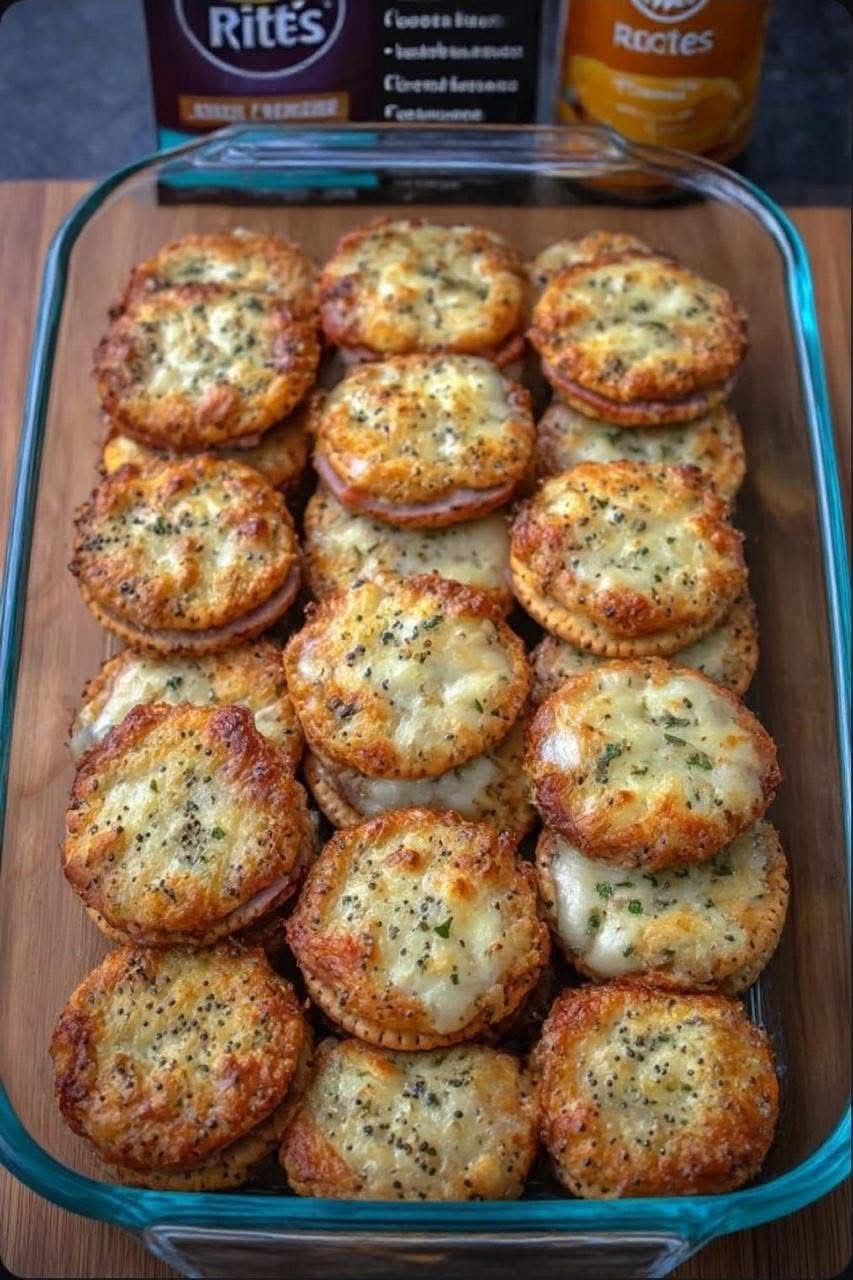 Ritz Cracker Party Sandwiches: The Mini, Crispy, Addictive Appetizer That Disappears in Minutes