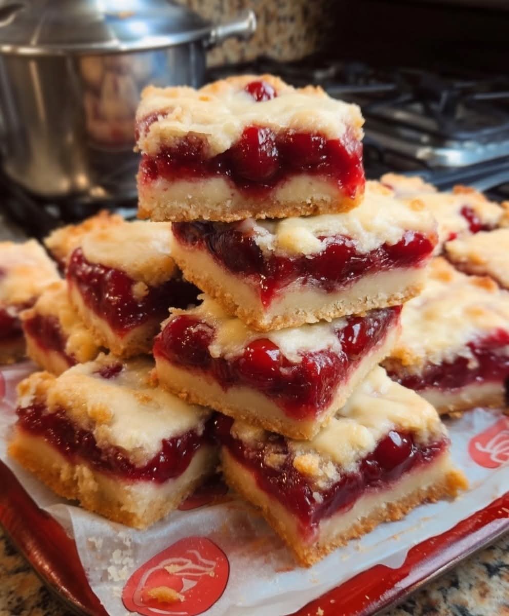 Cherry Crumble Bars: Buttery, Fruity, and Absolutely Irresistible