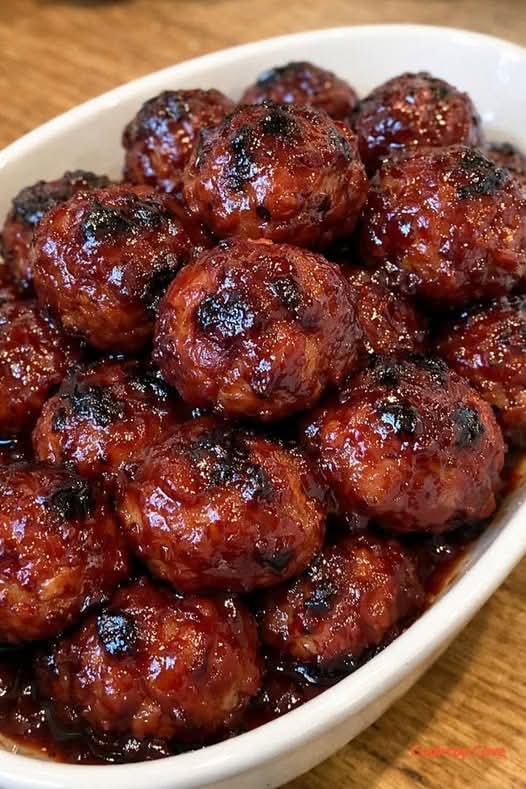 Sweet And Sticky BBQ Meatballs: The Appetizer That Disappears First