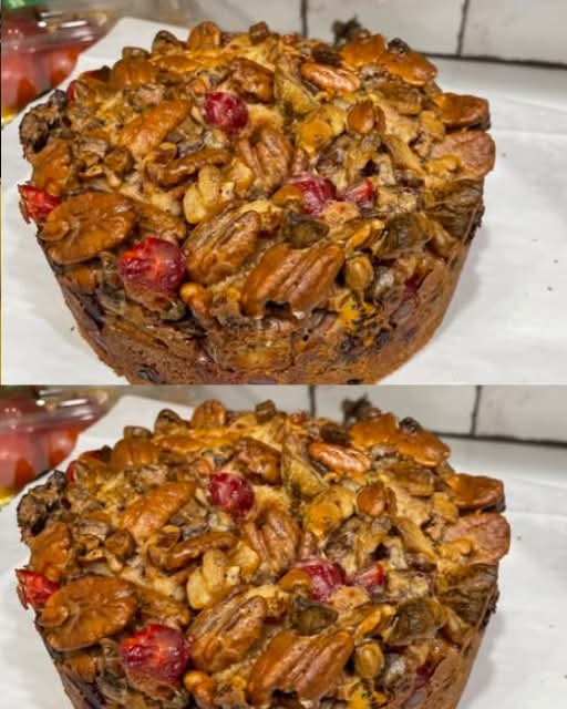 Mama Sue’s Favorite Fruitcake: Loaded with Pecans, Apricots, Dates & Cherries (No Citron, No Mixed Peel)