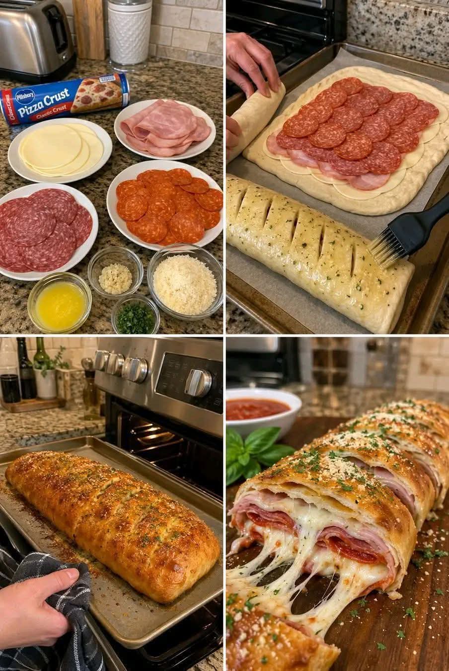 Homemade Stromboli: Cheesy, Gooey, and So Worth It!