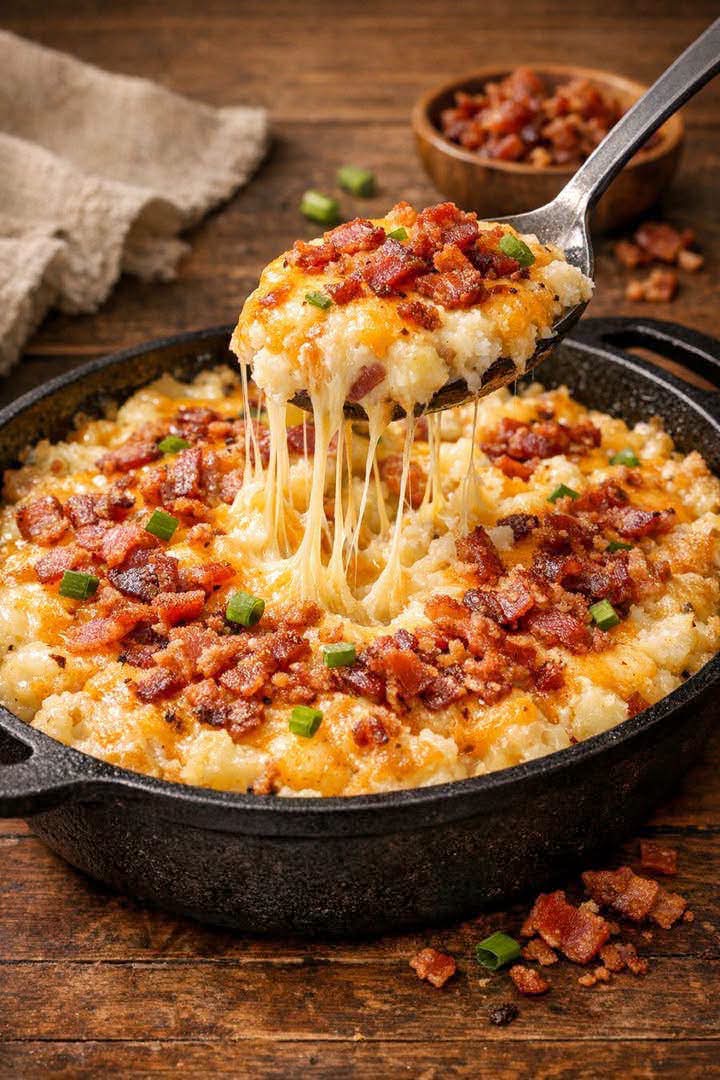 5 Ingredient Slow Cooker Loaded Potato Casserole: The Ultimate Party Side That Feeds a Crowd
