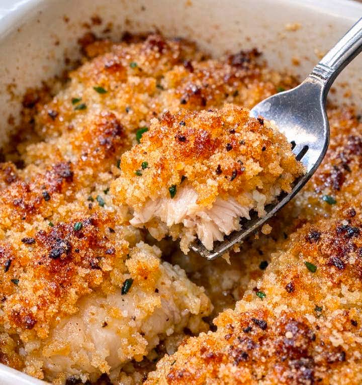 Oven Baked 3 Ingredient Chicken Imperial – A Creamy, Crispy, Effortless Dinner
