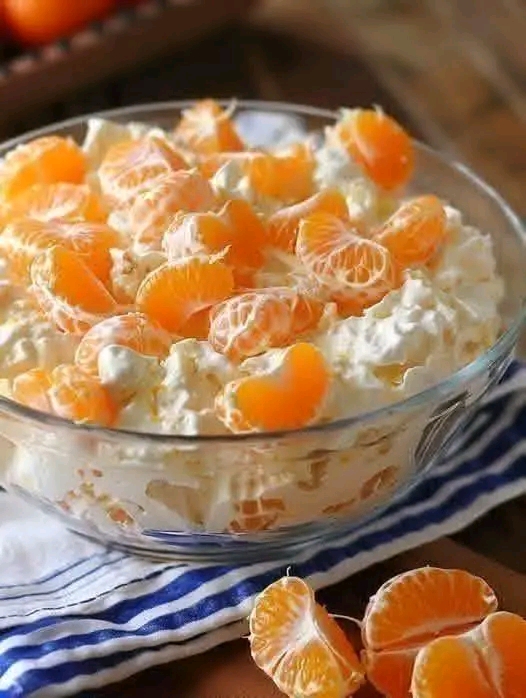 High Protein Mandarin Orange Creamsicle Fluff