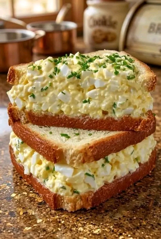 Classic Chunky Egg Salad Sandwich