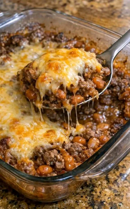 Cheesy Beef And Bean Cowboy Casserole – Hearty One-Dish Comfort Food