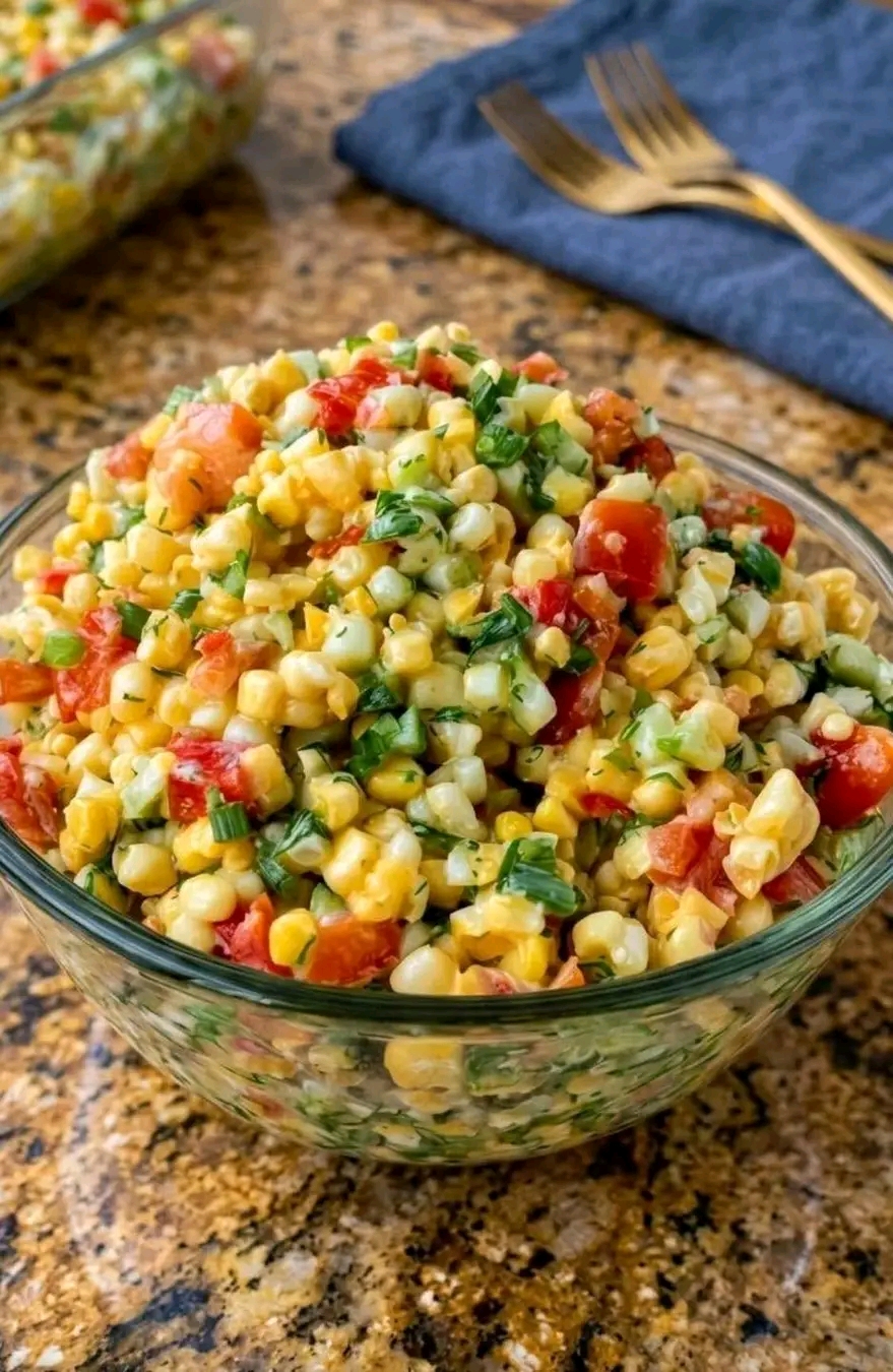 Fresh Corn Salad – Easy Summer Side Dish