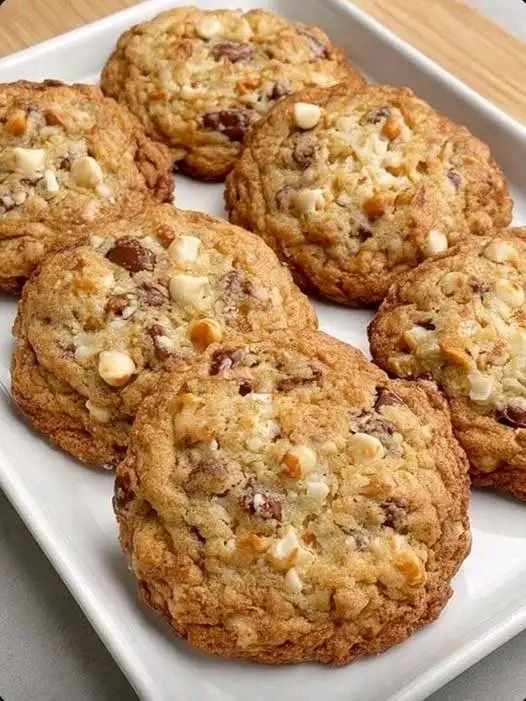 Chewy White Chocolate Macadamia Nut Cookies – Bakery-Style Cookie Recipe