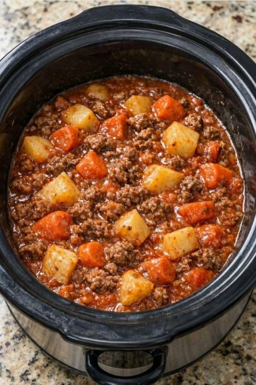Slow Cooker Ground Beef Stew – Hearty, Budget-Friendly Comfort Food