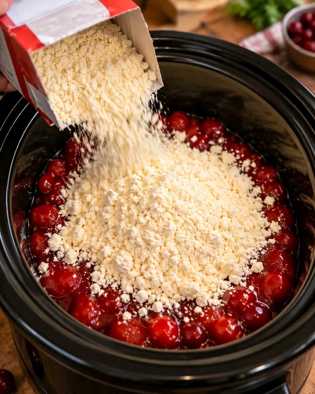 Slow Cooker Cranberry Dump Cake – The Easiest 3-Ingredient Dessert