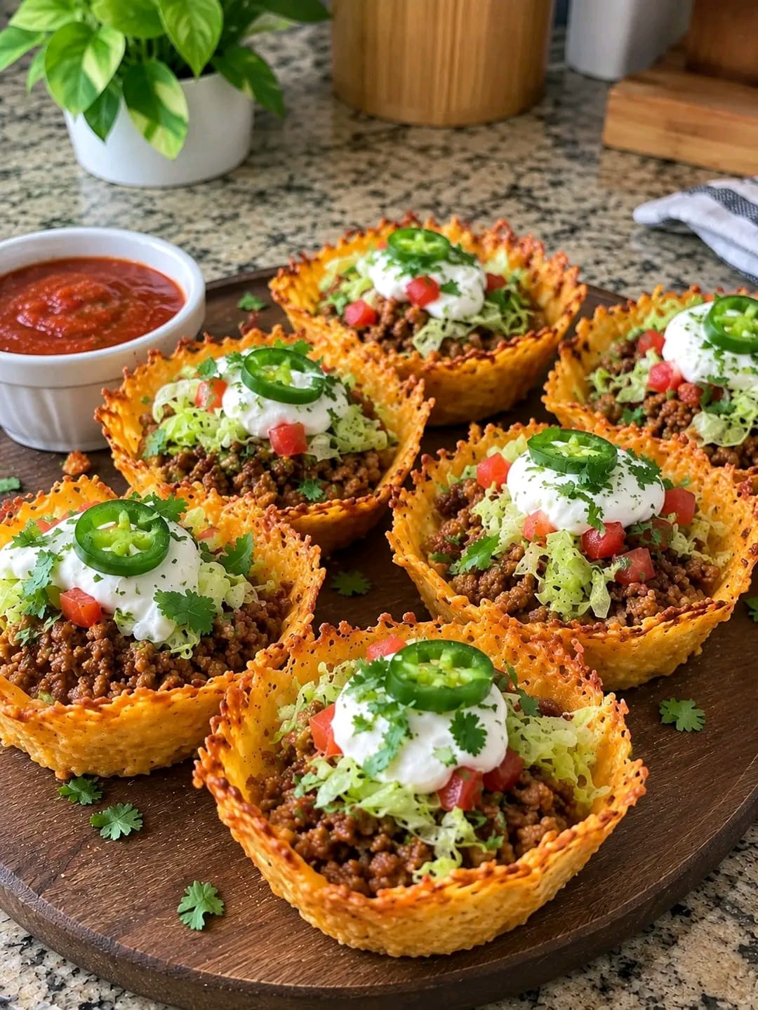 Zero Carb Taco Cups – Easy Keto Taco Appetizer Recipe